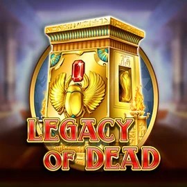 Legacy of Dead logo by Play’n GO at Cazimbo Casino
