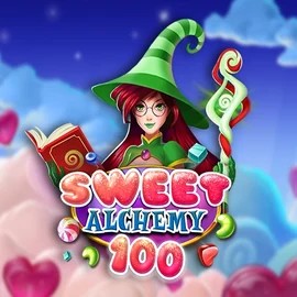 Slots logo of Sweet Alchemy 100 from Play’n GO at Cazimbo Casino
