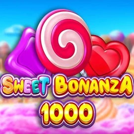Sweet Bonanza 1000 slot visual from Pragmatic Play available on cazimbo-gr.com